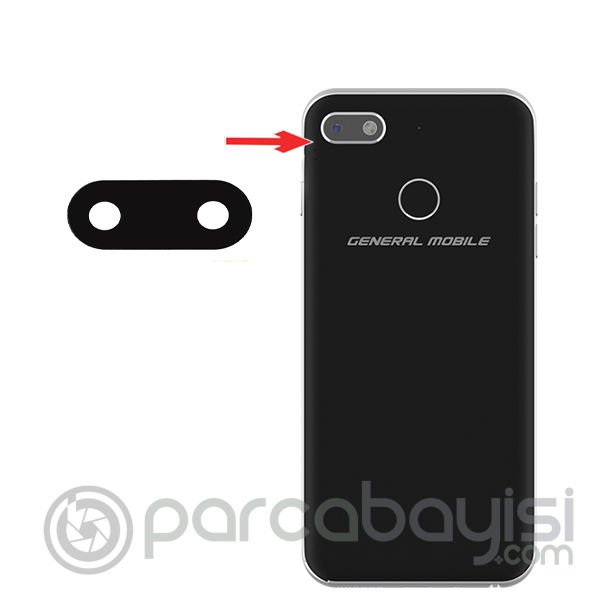 General Mobile Gm8 Go Kamera Lens