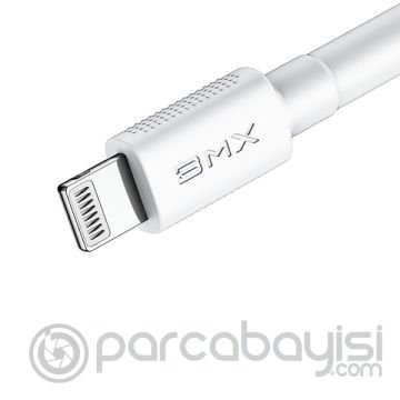 BMX Mini White Mfi sertifikalı Type-C to Lightning PD 18W 1.8m Şarj Kablosu