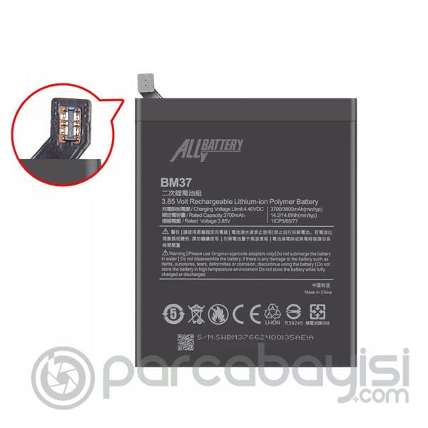 Xiaomi Bm37 Xiaomi Mi5s Plus Pil Batarya
