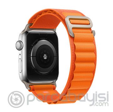 Ally Apple Watch 7-8 45mm 6-5-4 44mm Alpine Loop Kayış Kordon 3-2-1 42mm