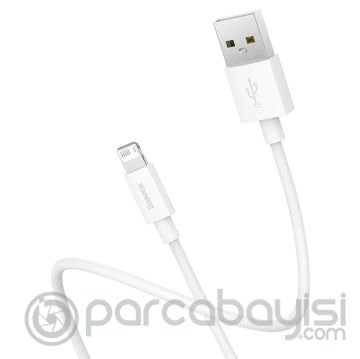 Baseus Simple Wisdom USB to iPhone Lightning Hızlı Data Şarj Kablosu 2.4a 1m