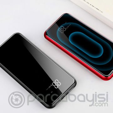 Baseus Full Screen Wireless Kablosuz Powerbank 8000 mAh