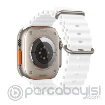 Ally Apple Watch 7-8 41mm 6-5-4 40mm Marine Silikon Kayış Kordon 3-2-1 38mm