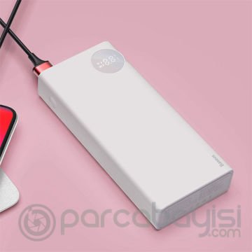 Baseus Mulight Quick 18W (PD3.0+QC3.0) 20000mAh dijital Göstergeli power bank