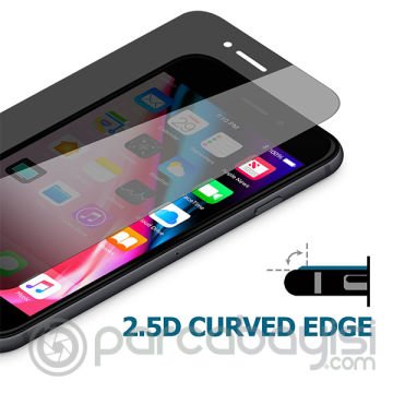 İPhone 8 Plus-7 Plus Privacy Gizlilik Tempered Cam Ekran Koruyucu