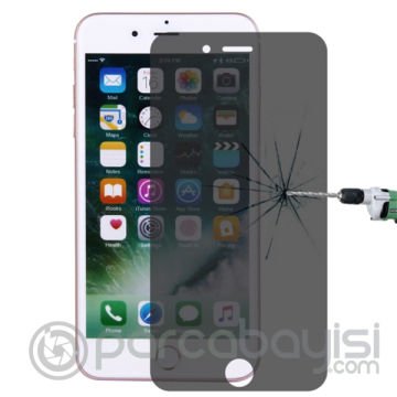 İPhone 8 Plus-7 Plus Privacy Gizlilik Tempered Cam Ekran Koruyucu