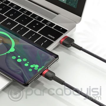 KUULAA Mikro USB 3A Hızlı Şarj 1 Metre Android Usb Şarj Kablosu
