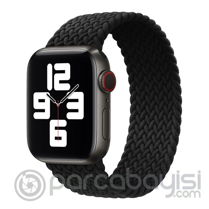 Ally Apple Watch 7-8 45mm 6-5-4 44mm Single loop Plastik Kayış Kordon 3-2-1 42mm