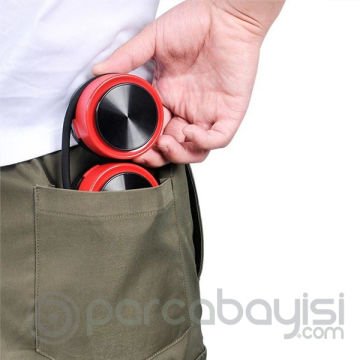 MEMO G03 Boyun Askılıklı Mini Fan Taşınabilir Şarjlı Soğutucu Boyun Fanı