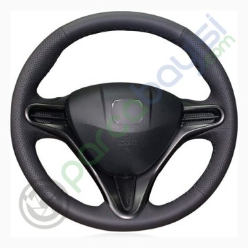 Honda Civic 2007-12 Araca Özel Dikişli Deri Direksiyon Kılıfı