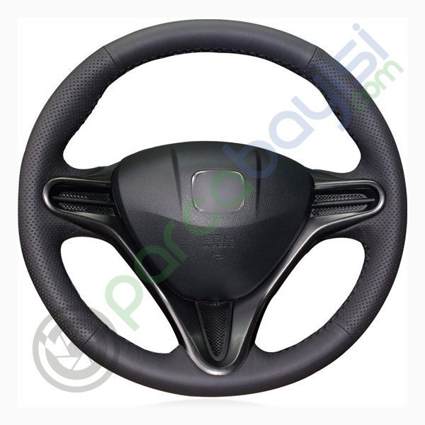 Honda Civic 2007-12 Araca Özel Dikişli Deri Direksiyon Kılıfı