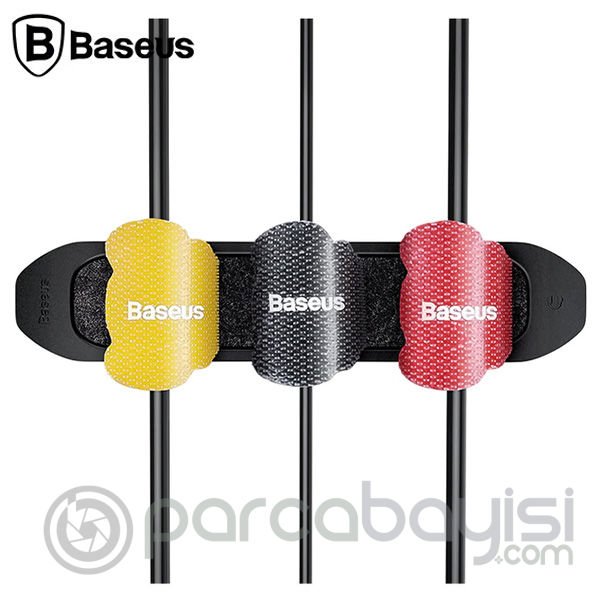 Baseus Cable Fixer Kit Kablo Organizatör Tutucu Ve Ayrıştıcı