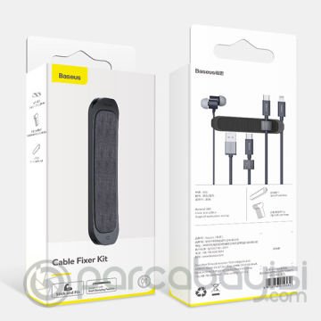 Baseus Cable Fixer Kit Kablo Organizatör Tutucu Ve Ayrıştıcı