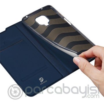 DUX DUCİS Redmi Note 9 Pro- Note 9S Kılıf Kapaklı Flip Cover Kılıf Skin Pro Series Kılıf