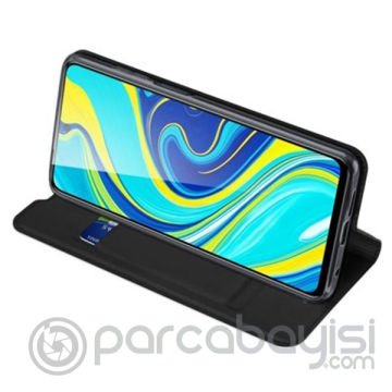 DUX DUCİS Redmi Note 9 Pro- Note 9S Kılıf Kapaklı Flip Cover Kılıf Skin Pro Series Kılıf