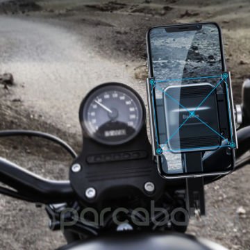 Baseus Knight Motorcycle Holder Motosiklet-Bisiklet telefon tutucu