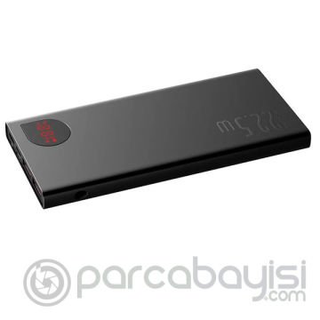 Baseus Adaman 20000mAh 22.5W Hızlı Şarj Powerbank Dijital Göstergeli
