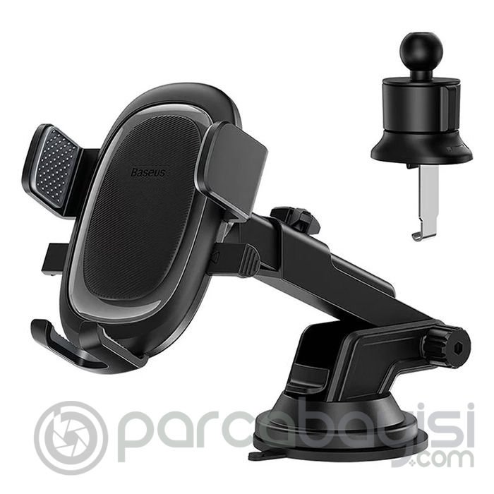Baseus UltraControl Pro Series Torpido Üstü + Havalandırma Bölmesi Araç Telefon Tutucu