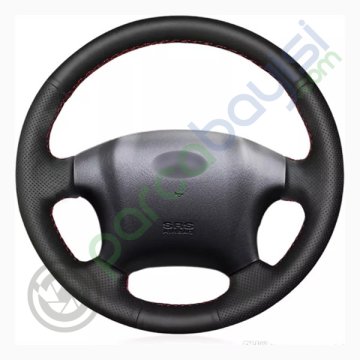 Hyundai Tucson 2006-10 Araca Özel Dikişli Deri Direksiyon Kılıfı