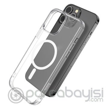 Hoco iPhone 14 Pro Max Manyetik Magsafe Silikon Kılıf