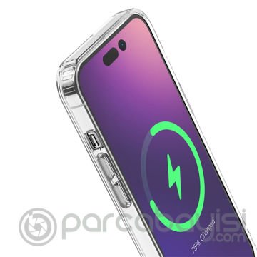 Hoco iPhone 14 Pro Max Manyetik Magsafe Silikon Kılıf