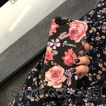 İPhone 6s-6 3d Gül Desenli Premium Pc Kılıf