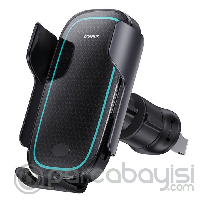 Baseus Milky Way Pro 15W Kablosuz Şarjlı Havalandırma Bölmesi Araç Telefon Tutucu
