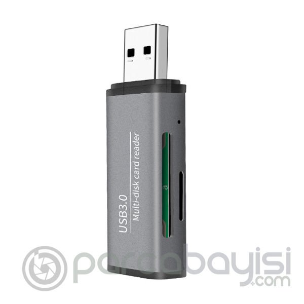 ADS-105 USB 3.0 Hızlı Card Reader SD-TF Hafıza Kart Okuyucu