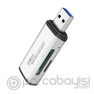 ADS-105 USB 3.0 Hızlı Card Reader SD-TF Hafıza Kart Okuyucu