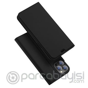DUX DUCİS İPhone 12 Pro Max Kılıf Kapaklı Flip Cover Kılıf Skin Pro Series Kılıf