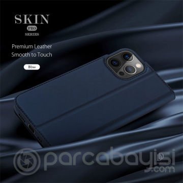 DUX DUCİS İPhone 12 Pro Max Kılıf Kapaklı Flip Cover Kılıf Skin Pro Series Kılıf
