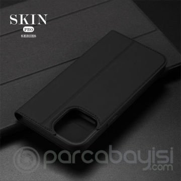 DUX DUCİS İPhone 12 Pro Max Kılıf Kapaklı Flip Cover Kılıf Skin Pro Series Kılıf