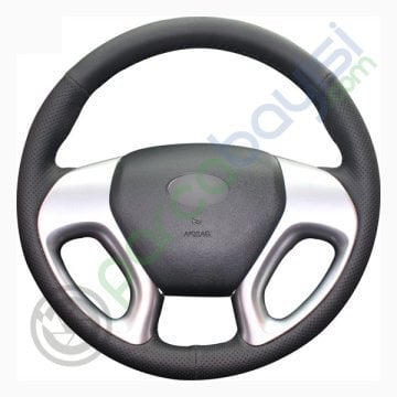 Hyundai Tucson 2010-14 Araca Özel Dikişli Deri Direksiyon Kılıfı