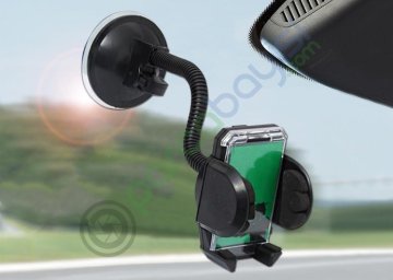 Telefon Tutucu Spiralli + Vantuzlu Akrobatik Güçlü Kilit 2 Fonksiyonlu Tutucu Holder