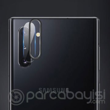 Sm Galaxy Note 10- 10 Plus Kamera Koruma Metal Lens+ Kırılmaz Cam Set