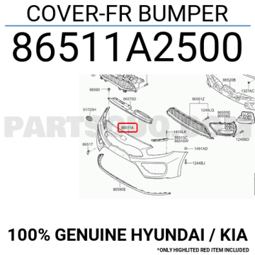 Kia ProCeed Ön Tampon Orjinal | 86511A2500