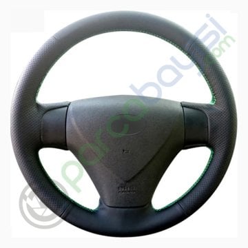 Hyundai Getz 2005-09 Araca Özel Dikişli Deri Direksiyon Kılıfı