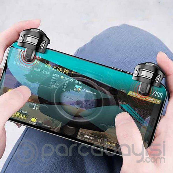 ALLY L1R1 Gamepad Oyun Ateşleyici Tetik- Level 3 Helmet PUBG Gadget