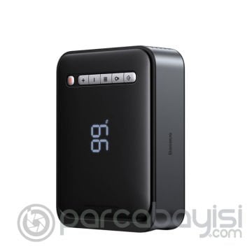 Baseus Super Energy 8000mAh Araç Marş Aküsü ve Lastik Şişirme Pompası Jump Starter