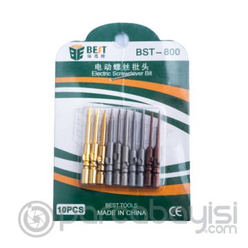 Best Bst-800 10 Parça Elektronik Tornavida Ucu