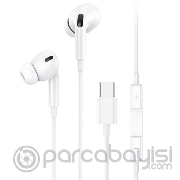 USAMS US-SJ452 EP-41 Usb Type-C Mikrofonlu Kulaklık 1.2M