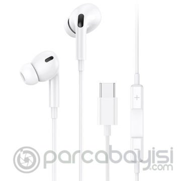 USAMS US-SJ452 EP-41 Usb Type-C Mikrofonlu Kulaklık 1.2M