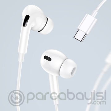 USAMS US-SJ452 EP-41 Usb Type-C Mikrofonlu Kulaklık 1.2M