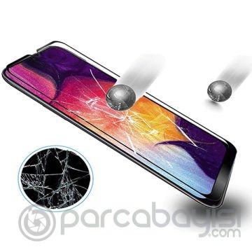 Ally Samsung Galaxy M30S,A30S 3D Full Kaplama Kırılmaz Cam Ekran Koruyucu