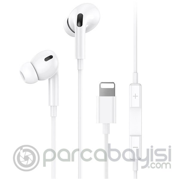 USAMS US-SJ453 İPhone 11-XS XR 7-8 Kulaklık Lightning Mikrofonlu Kulaklık