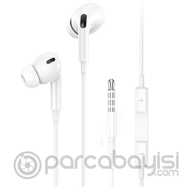 USAMS 3.5mm Jack Mikrofonlu Kulaklık 1.2M