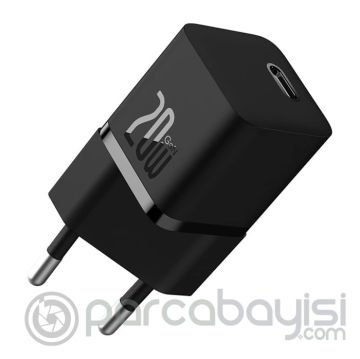 Baseus GaN5 Series 20W PD Ultra Hızlı Type-C Şarj Aleti Mini Adaptör