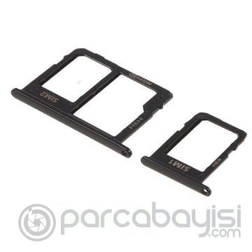 Ally Sm Galaxy J8 2018 Sim Hafıza Kart Kapağı Tutucu Çiftsim