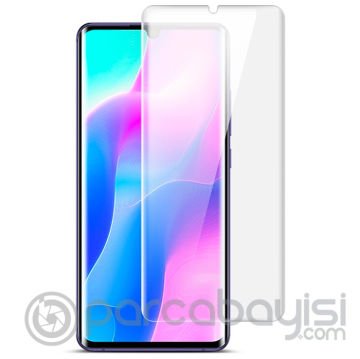 Gor Xiaomi Mi Note 10  Lite 3D Kavisli Darbe Emici Full Ekran Koruyucu 3 Adet Set
