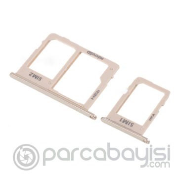 Ally Sm Galaxy J4 2018 Sim Hafıza Kart Kapağı Tutucu Çiftsim